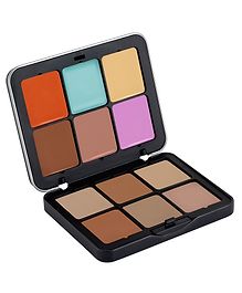 MARS Cover Rangers Concealer and Color Corrector Contour Palette Concealer - (24 g) (Shade-01)