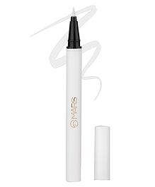 MARS City Strokes Charming Eyes Liquid Eyeliner Smooth Glide Long-lasting Eyeliner - (1 ml) (White)