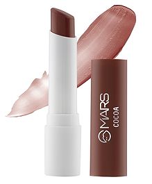 MARS Aqua Splash Tinted Lip Balm Enriched with Shea Butter| Non-Sticky & Moisturizing (COCOA) (Pack of: 1, 3 g)