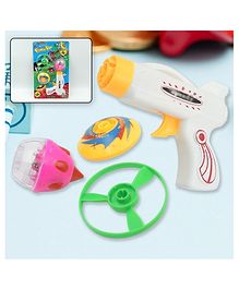 Sanjary Flash Super Speed Spinner Gun Set for Kids color design may vary