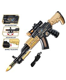 Sanjary Electric Toy Gun Children Sound Light Vibration Gun Toy Battery Operated Gun Toy with Light & Sound color design may vary