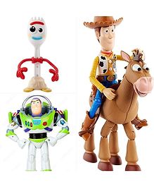 Sanjary 4 Toys story Action Figures & Cartoon Characters Toy Story Collectible Toys for Children color design may vary