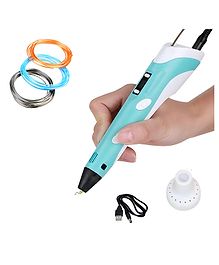 NEGOCIO 3D Pen Professional | 3D Printing Drawing Pen | 3D Pen for Kids | 3D Pen Set with PLA Filament Included - Ready to Create - PACK OF 1 - COLOR MAY VARY