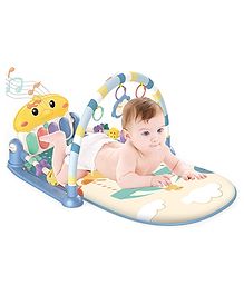 Sanjary Baby Gym Play Mat with Piano and 5 Sensory Toys Music & Lights Perfect Gifts for Newborns and Infants 0-12 Months color design may vary