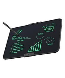 Portronics Ruffpad 22 LCD Writing Pad with 55.88 CM Writing Area, Anti-Glare Screen, One Tap Erase Button(Black) POR-2633