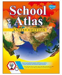 Sawan School Atlas Latest Edition - English