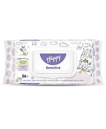 Bella Baby Happy 100% Biodegradable Wet Wipes - 56 Pieces