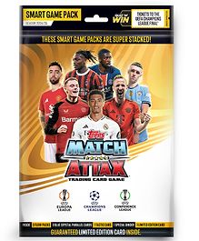 Topps UEFA Champions League Match Attax 24/25 Trading and Collectible Card Game (Smart Game Pack)