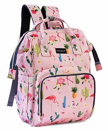 Motherly Elegant Diaper Bag for Mothers for Travel with Warranty | Spacious Diaper Bags for Mom | Baby Bag for Mother Travel (Cactus Pink)