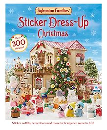 Sylvanian Families: Sticker Dress-Up Christmas - English