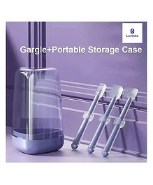 Luvlittle 3 in 1 Toothrbush Set - Purple