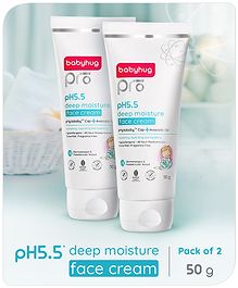 Babyhug Pro pH 5.5 Deep Moisture Face Cream Pack of 2 - 50 g each