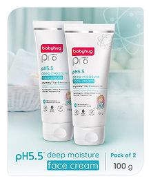 Babyhug Pro pH 5.5 Deep Moisture Face Cream Pack of 2 - 100 g each