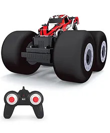 Playzu 1:14 Remote Control Car - Soft Wheel 2.4 GHz, Monster Stunt Truck Car with Powerful Li-ion Rechargeable
