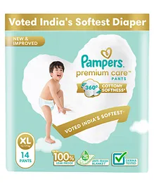 Pampers Premium Care Pants Baby Diapers
                        (XL) Size - 14 Pieces