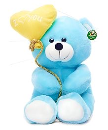 Tickles I Love You Balloon Heart Teddy Soft Stuffed Plush Toy for Kids Baby Girls & Boys Birthday Gifts Valentine's Day Home Decoration  Color: May Vary - Height 18 cm