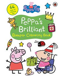 Peppa Pig: Peppa's Brilliant Bumper Colouring Book - English