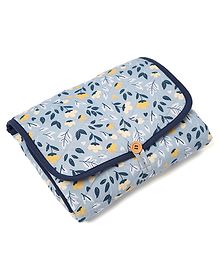 Tidy Sleep Portable and Waterproof Diaper Changing On the go Mat Mom & me Green Flower