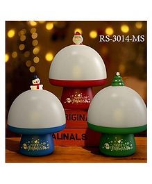 Flaze Christmas Night Lamp for Kids  3 in 1 Projector Lamp, Musical Rotating Night Desk Lamp for Kids Room, Living, Room, Bed Room, Baby Bedside Lamp