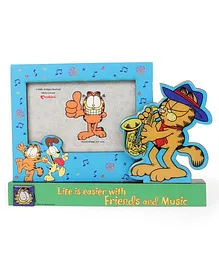 Archies Garfield Photoframe Friends & Music Print - Blue