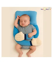NeonateCare Baby Hugging Pillow for Head
                        Shaping|Neck Support New Born Baby Infant
                        Soft,Plush Pillow - Blue Hugging Pilllow