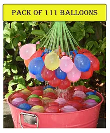 Syga Fast Fill Magic Holi Water Balloons Pack of 111 - Multi Color
