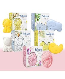 Softsens Assorted Pack of 5 Kids Soaps  (75g) - Pack of 5