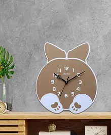 Olive tree Wooden Designer Tic-Toc Movement Wall Clock for Home | Wooden Wall Clock for Living Room Bedroom