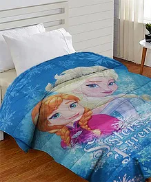 Disney Frozen Comforter Quilted Polyester Blanket - Blue