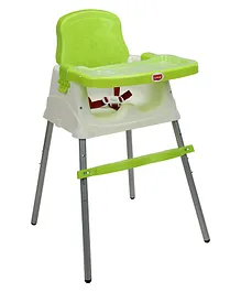 LuvLap 4 in 1 Convertible High Chair Cum Booster Seat - Green