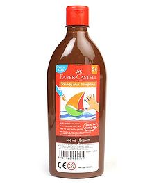 Faber Castell Ready Mix Tempera Paint Bottle Brown - 500 ml