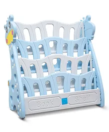 Ehomekart Plastic Bookshelf And Organizer For Kids - Multi-Purpose Shelves For Books Storage - Book Shelf Cabinet - Perfect For Home, Play Schools & Kindergarten - Portable And Lightweight