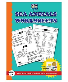 Creativity 4 Tots Sea Animals Worksheets - English