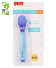 Fisher Price Heat Sensitive Colour Changing Feeding Spoon - Blue