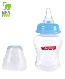 Fisher Price Ultra Care Regular Neck Polypropylene Sterilizable Feeding Bottle Blue - 120 ml