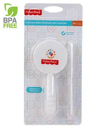 Fisher-Price Ultra Care Baby Hairbrush And Comb Set for Newborns and Toddlers