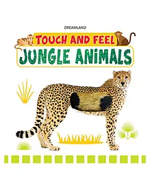 Dreamland Jungle Animals Touch and Feel Book to Help Children Learn Different Textures