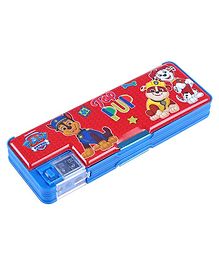 Paw Patrol Single Button Pencil Box - Red