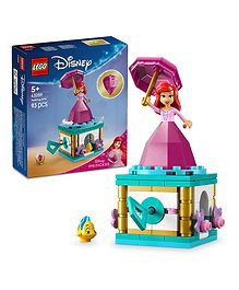 LEGO | Disney Princess Twirling Ariel Building Kit and Fantasy Toy Model 93 Pieces - 43259