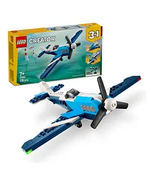 LEGO Creator 3in1 Aircraft: Race Plane Toy
                        Vehicle Playset 178 Pieces - 31160
