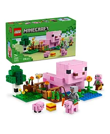 LEGO Minecraft The Baby Pig House Gamer
                        Building Toy Animal Set for Kids 238 Pieces -
                        21268