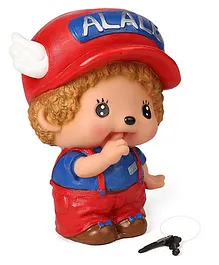 Speedage Alex Money Bank  Red Blue - Height 20 cm