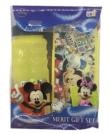 Funcart Mickey Mouse & Friends Stationery Box Gift Set Yellow - 7 Pieces