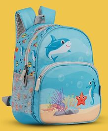VISMIINTREND Preschool School Bag for Baby Kids, Small Cute Bags for Girls/Boys - Blue -Height 13 Inch