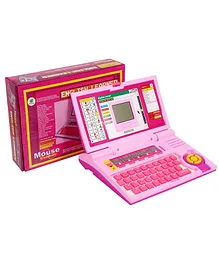 FUNVERSE Educational Laptop Computer Toy
                        with Mouse for Kids Above 3 Years - 20 Fun
                        Activity Learning Machine, Now Learn Letter,
                        Words, Games, Mathematics, Music, Logic, Memory
                        Tool - Pink