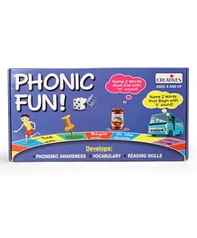 Creative Phonic Fun Board Game - Purple