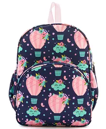 Baby of Mine 13-Inch Preschool Sky Balloon Print School Bag for Kids (3-6 Years) | Trendy Backpack for Boys & Girls | Ideal for Preschool, Nursery, Kindergarten, School, Picnic, and Travel | 15L