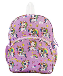 Baby of Mine 13-Inch Preschool Rainbow Unicorn Print School Bag for Kids (3-6 Years) | Trendy Backpack for Boys & Girls | Ideal for Preschool, Nursery, Kindergarten, School, Picnic, and Travel | 15L