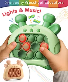 Intelliskills Pop & Play Pocket Gaming
                        Console | Colours May Vary | Push Pop
                        Interactive Game | Light & Sound Musical Toy
                        | 4 Modes | Travel-Friendly | BIS Certified
                        |Educator Recommended |For Gifting