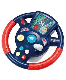 NEGOCIO Activity Toy Steering Wheel with Automatic Gears Lights and Music for Kids- PACK OF 1- COLOR MAY VARY